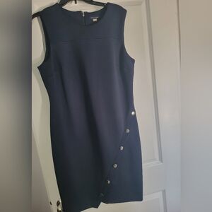 TH Business Navy Blue Dress